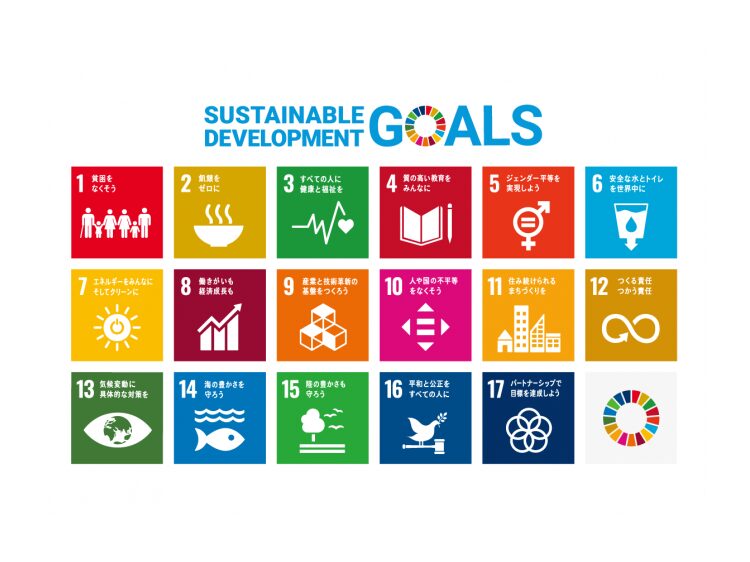 SDGsへのロゴマーク